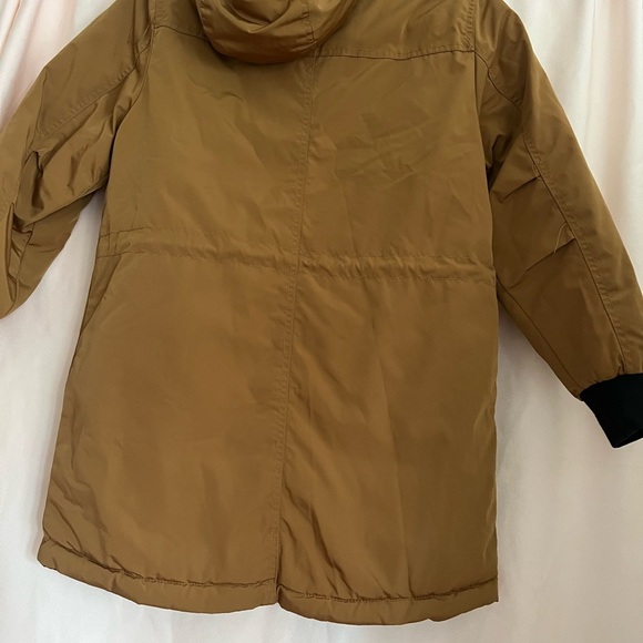 Zara Kids Reversible Hooded Long Puffer Coat Size 11/12 - Picture 5 of 9
